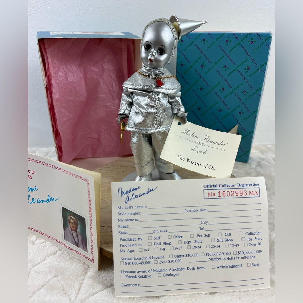 Tin Woodsman AKA Tinman #140432 Madame Alexander Wizard Of Oz VTG  Complete WBox